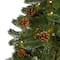 5ft. Pre-Lit Rocky Mountain Spruce Artificial Christmas Tree, Clear LED Lights